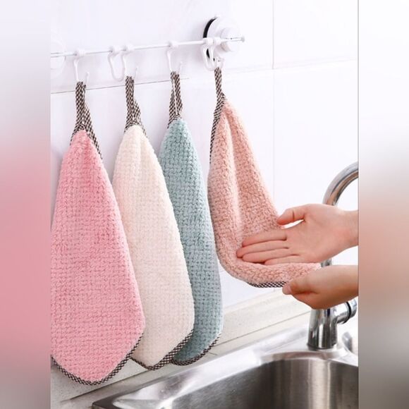🔥$1 Bundled 1 pc. Random Color Absorbent Dishwashing Cloth - Picture 4 of 10